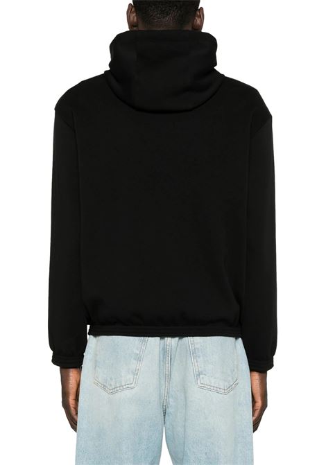 FELPA CON ZIP E CAPPUCCIO IN DOUBLE JERSEY REVERSIBILE EMPORIO ARMANI | Felpe | 6D1MD3 1JHSZ0999